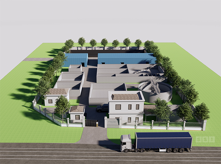 NHÀ MÁY XỬ LÝ NƯỚC THẢI QUẾ VÕ